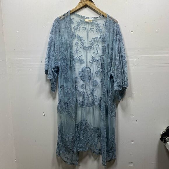 Anna-Kaci California Lace Duster One Size - Picture 1 of 4